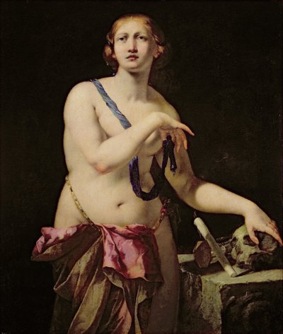 María Magdalena en penitencia de Antonio Zanchi